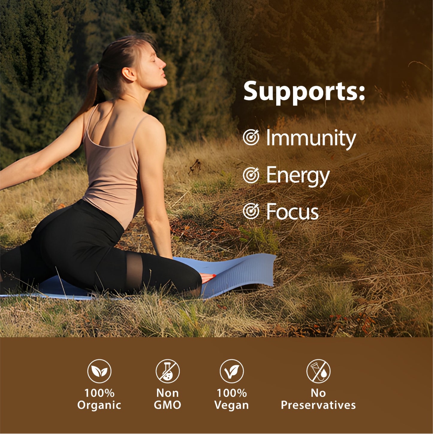Yoga Aura 100% Pure Shilajit, 500 mg