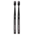 Bio Black Adult Biodegradable Toothbrush - Soft (Pack of 2) - bentodent x idonaturals