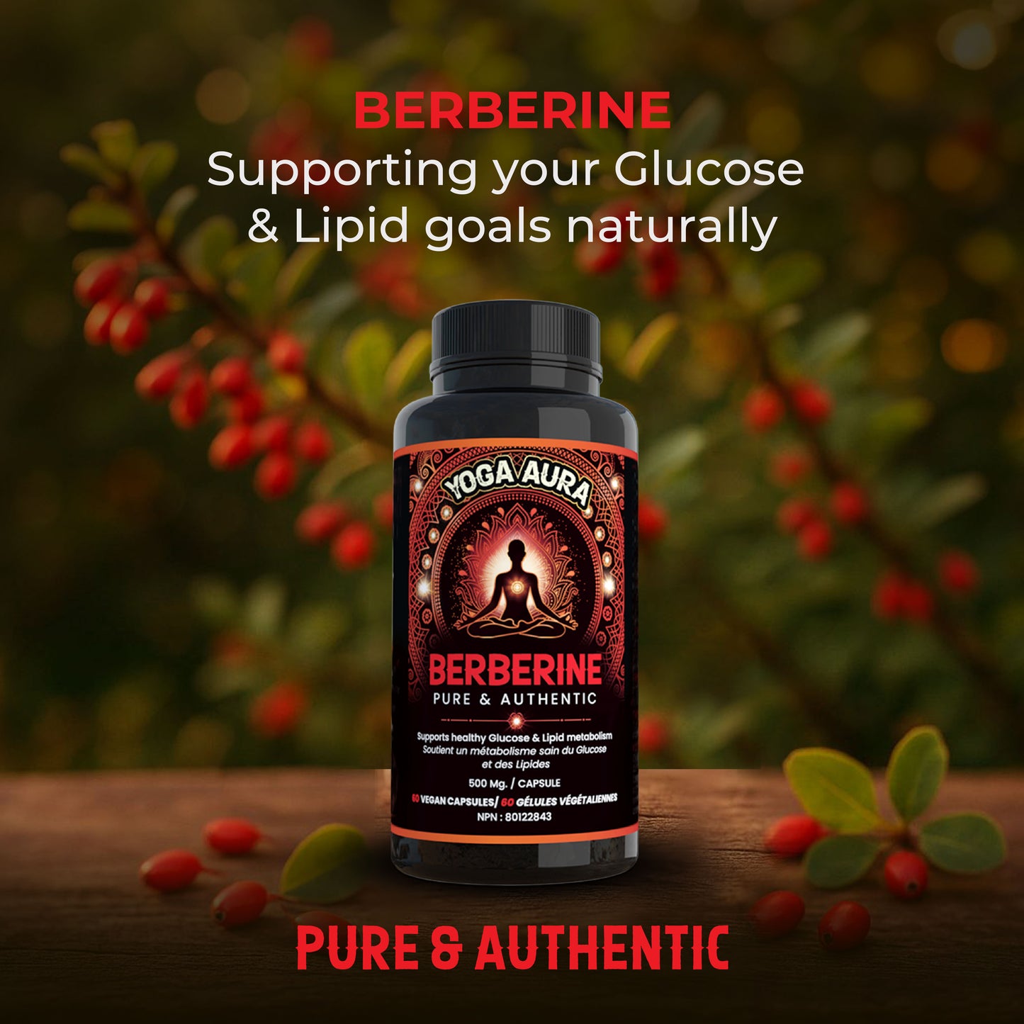 Yoga Aura 100% PURE Berberine