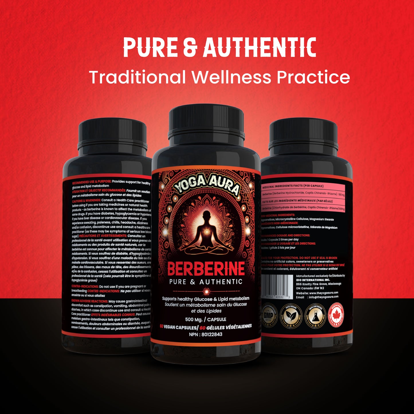 Yoga Aura 100% PURE Berberine