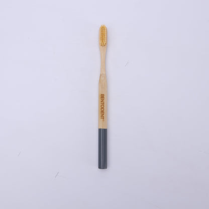 Bentodent Eco Brush Bamboo Toothbrush (non - charcoal) - bentodent x idonaturals