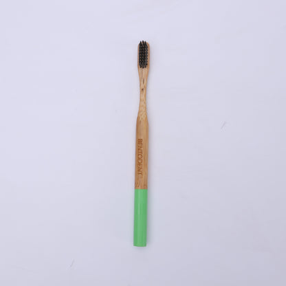 Bentodent Eco Brush Bamboo Toothbrush (charcoal) - bentodent x idonaturals