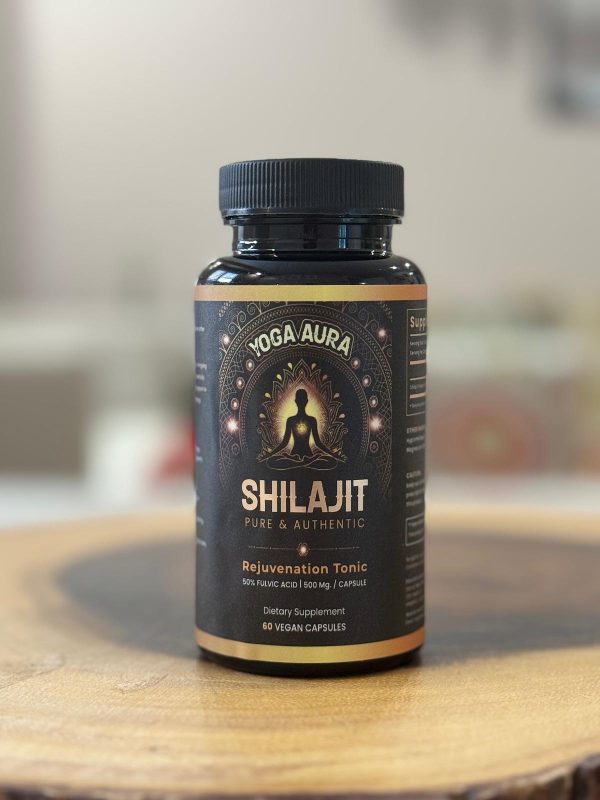 Yoga Aura 100% Pure Shilajit, 500 mg