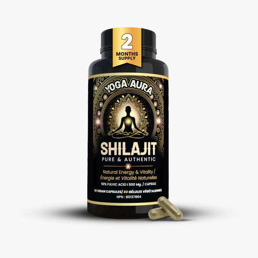 Yoga Aura 100% Pure Shilajit, 500 mg